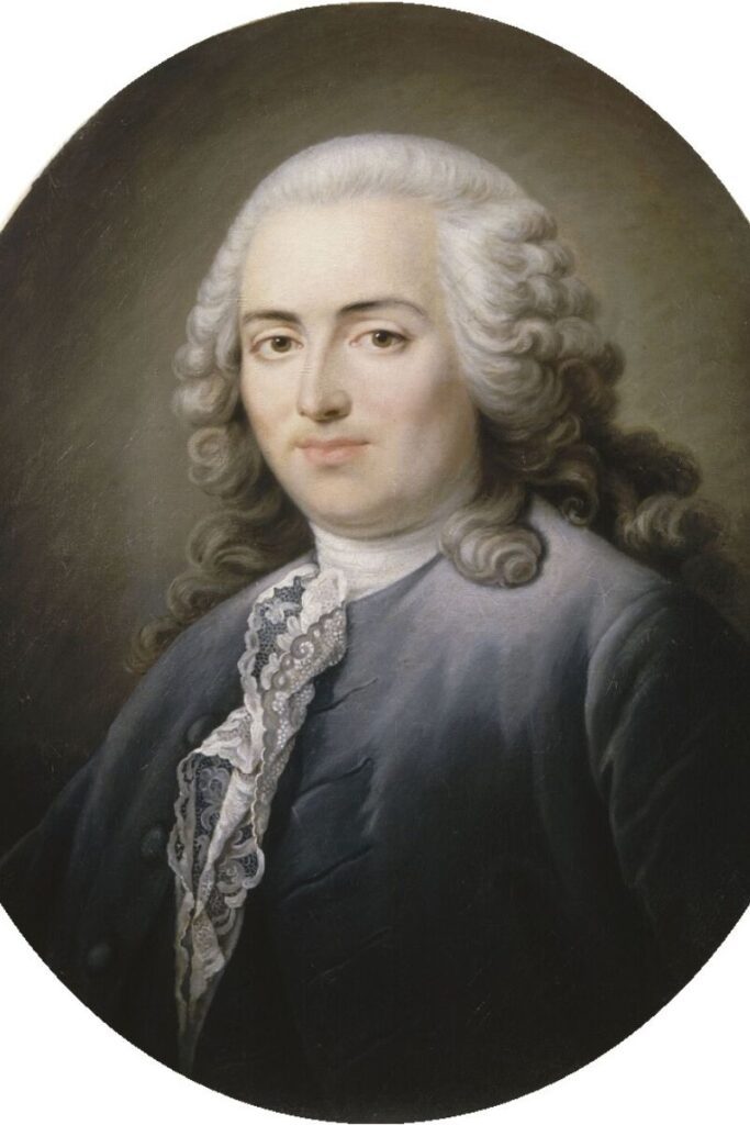 Retrato de Anne Robert Jacques Turgot, Contralor General de Finanzas de Luis XVI, responsable de la liberalización del grano que provocó la Guerra de las Harinas.